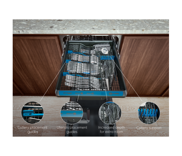Zmywarka ELECTROLUX EEM48300L 60cm, 14kpl, AirDry, Beam on Floor, AUTO Sense, ExtraPower, GlassCare ,3kosz - 1256699 - zdjęcie 7